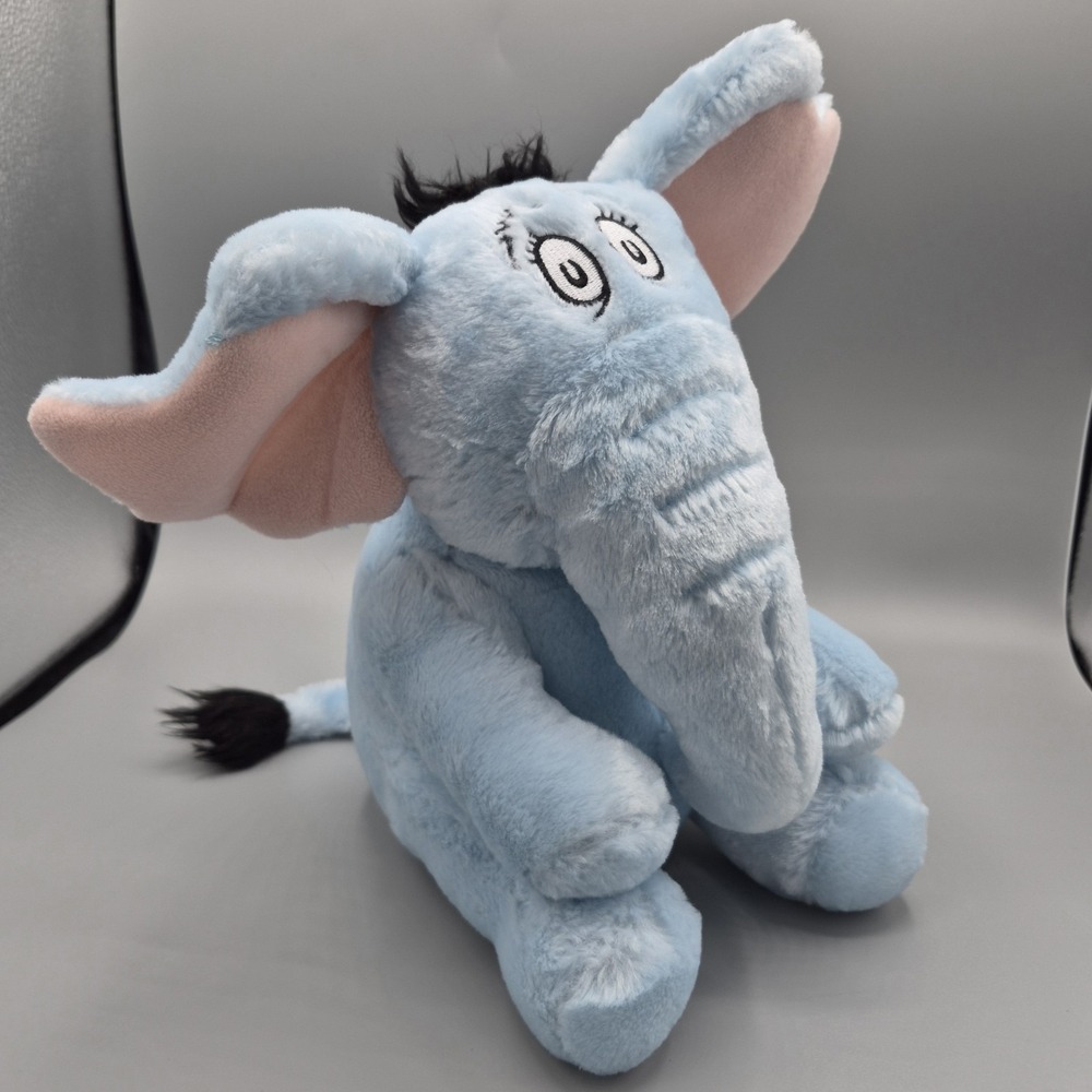 Kohls Cares Dr Seuss Horton the Elephant Blue Plush Stuffed Animal 2020 JHD15268